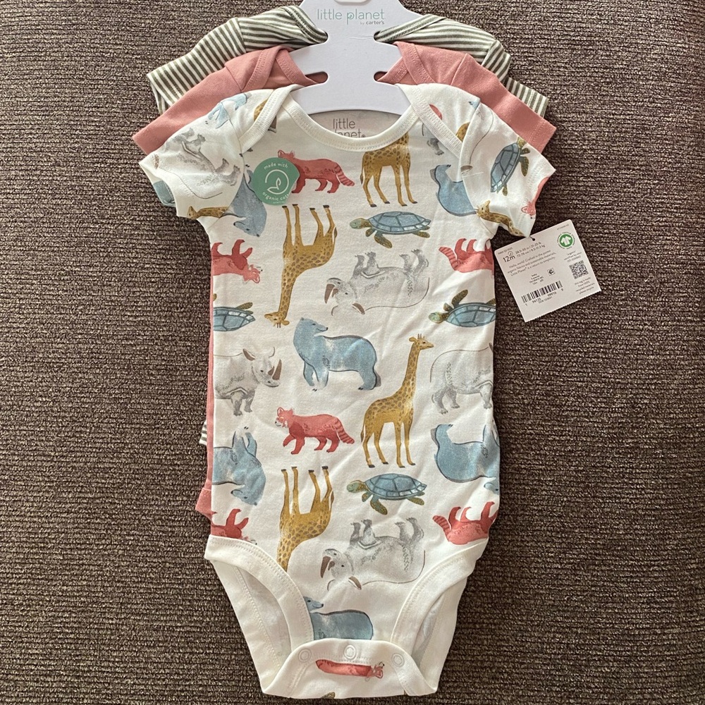 Kids Onesie 3 Pack - Multicolor